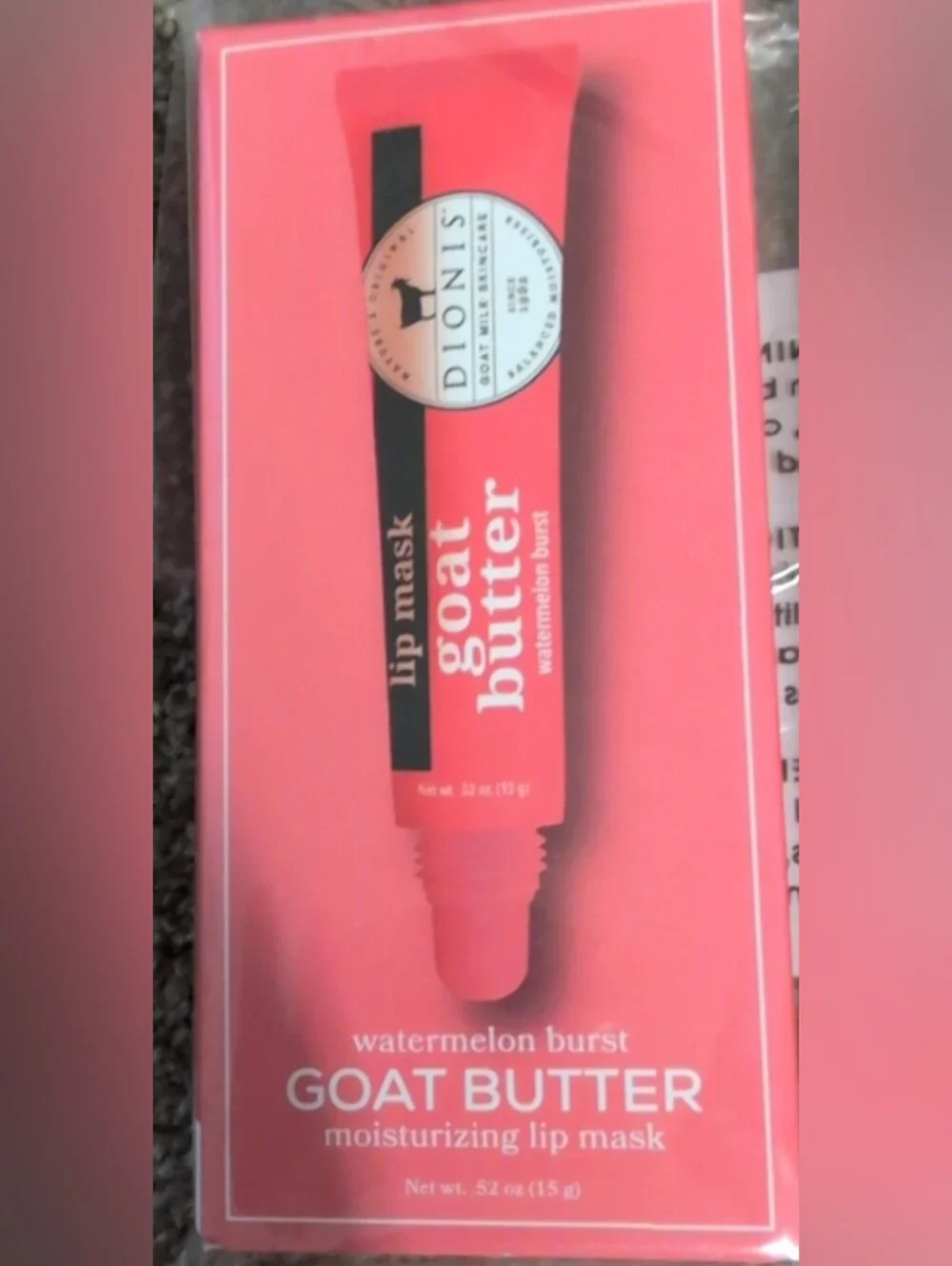 NWT Goat Butter Moisturizing Lip Mask